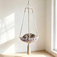 Macrame Hanging Cat Bed