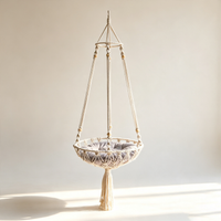 Macrame Hanging Cat Bed